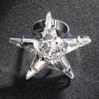 Rhinestone Star Fashion Finger Rings