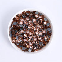 SS3-SS30 Yellow Series Hot-Fix Glass Flat Back Rhinestones
