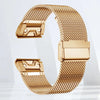 Garmin Stainless Steel Band - Durable Metal Strap Bracelet