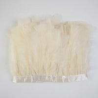 Professional Turkey Feather Fringe Trim 10-15cm