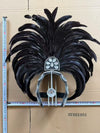 The Stardust Samba Enchantment – Exquisite Feathered Dance & Stage Headdress