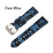 blue silver / 22mm