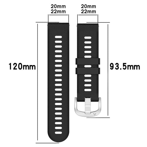 COROS Silicone Band for Pace Series and APEX Sport Watch Strap