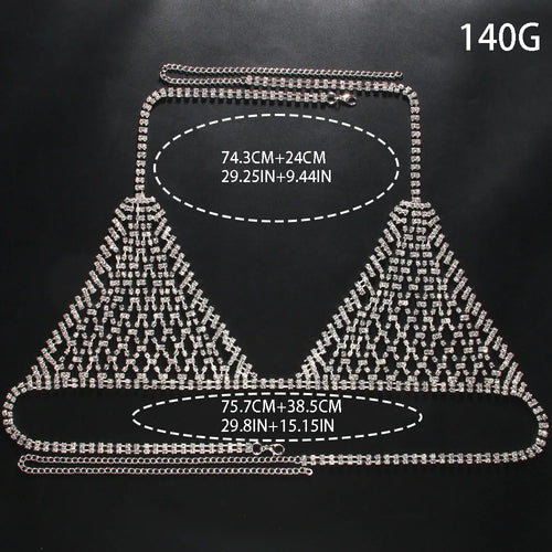 Crystal Bikini Body Chain