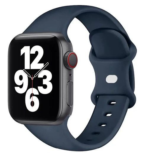 Apple Watch Silicone Band - Soft Waterproof Flexible Strap