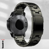 Garmin Steel Band - Modern QuickFit Design Strap