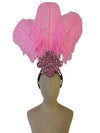 The Stardust Flora Cabaret Crown – Five-Flower Rhinestone Headdress