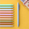 Set of 5 Cute Ballpoint Pens, Korean and Japanese School Office Stationery, Kawaii Neutral Pens for Business and Office Use