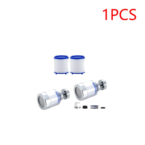 10/1pcs Faucet Water Purifier Anti-splash Household Kitchen Bathroom Drinking Water Filter 360° Rotating Faucet Sprayer Head