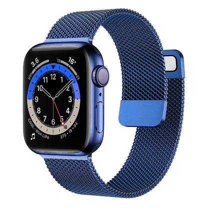 Strap For Apple watch Band 10 46MM 44mm 45mm 41mm 49mm 42mm 40mm 45mm Milanese Loop bracelet iwatch series 9 7 8 4 5 6 SE Ultra2