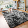 Area Rugs For Bedroom Tie-Dye Grey Fluffy Carpet For Living Room Soft Plush Furry Shaggy Bedside Rug Kids Babyindoor Floor Mat