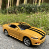 1:36 Ford Mustang GT Alloy Sports Car Model Diecasts Металеві іграшкові транспортні засоби Модель автомобіля High Simulation Дитячі іграшки Подарункова колекція