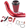 AP03 Engine Cold Air Intake Kit For Ford 03-07 F-250/350 6.0L Powerstroke Diesel Red