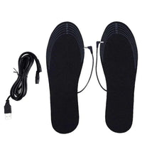 USB Heated Shoe Insoles Electric Foot Warming Pad Feet Warmer Sock Pad Mat Winter Outdoor Sports Heating Insole Winter Warm