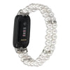 Fitbit Inspire 3 Elastic Pearl Band – Stylish Beaded Stretch Strap