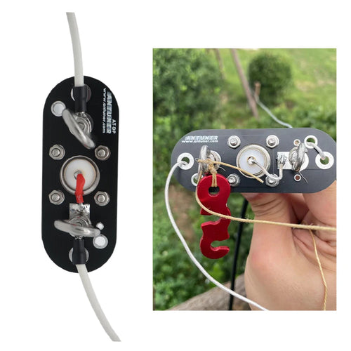 Antenna GP Positive V Inverted V Dipole Mini AT-DP Adapter Board Board Long Line End Feed Detachable for Set Antenna for Outdoor