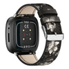 Fitbit Versa & Sense Leather Band - Premium Classic Design
