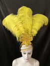 The Stardust Flora Cabaret Crown – Five-Flower Rhinestone Headdress