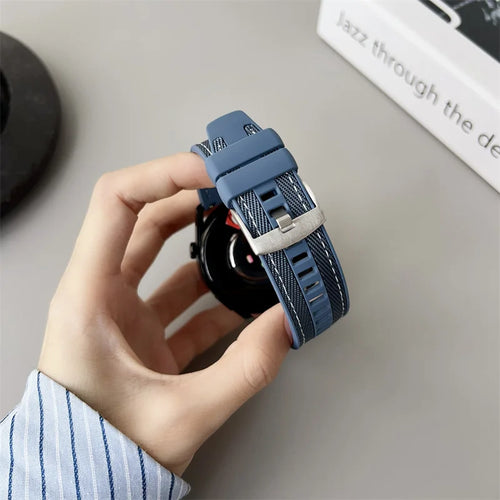 Motorola Moto Smartwatch Band - Breathable Silicone Nylon Quick Release Strap