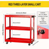 3 Tier Rolling Tool Cart,Industrial Service Cart, Heavy Duty Steel Utility Cart Tool Organizer Perfect for Warehouse&Repair Shop