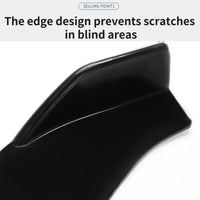 Front Bumper Lip Splitter Spoiler Adjustable Front Bumper Body Kit For Car Lightweight Front Body Shovel Anti-Collision Bumper