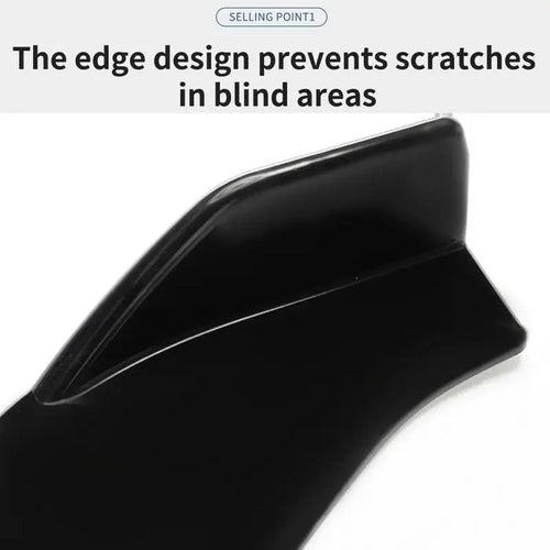 Front Bumper Lip Splitter Spoiler Adjustable Front Bumper Body Kit For Car Lightweight Front Body Shovel Anti-Collision Bumper