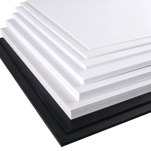 5pcs 300x200mm White/Black PVC foam board For DIY Building model materials Handmade Model making material plastic flat board
