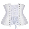 20 Steel Bone Cotton Underbust Corset Heavy Duty Waist Trainer Cincher
