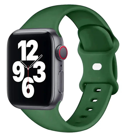 Apple Watch Silicone Band - Soft Waterproof Flexible Strap