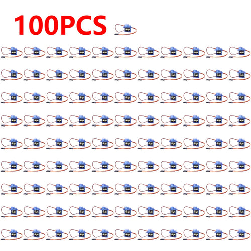 1-100pcs SG90 9G Micro Digital Servo Motor 180/360° Fixed-Wing Micro Gear Servo Motor for Rc Helicopter Toy Airplane Aircraft