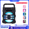 500mAh Bluetooth speaker Sound box high power bluetooth speakers TF Udisk karaoke handheld sound subwoofers for dancing