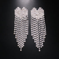 Dazzling Crystal Tassel Nipple Pasties & Statement Chest Body Jewelry