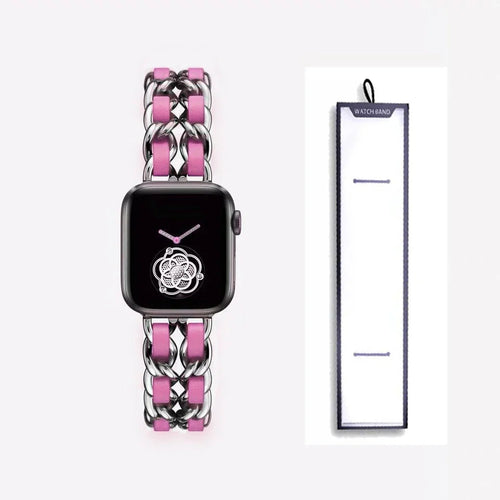 Apple Watch Stainless Steel Strap - Luxury Chain Design
