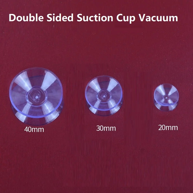 20/30/40mm Double Sided Suction Cup Vacuum Double-sided Sucker for Glass Table Top Non-slip Bumpers Spacers Window Suction Cups