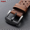 Amazfit Bands Leather Quick Release Watch Band Vintage Brown Cowhide Strap