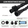 GardenJoy Garden Hose Outdoor Water Hose 3/4 in. x 100 ft. Expandable Hose with 7 Function Spray Nozzle Flexible Water Hose