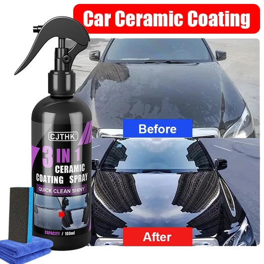 3 In 1 Car Ceramic Nano Coating Liquid Coatin Nano Crystal Hydrophobic Layer Polishing Paint Agent Car Polish Nanos Coatings