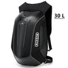 30L-48L Waterproof Motorcycle Hard shell backpacks Moto Racing bags MX Motocross Carbon Fiber Full Face Helmet Bags