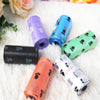 10Roll/150PCS Printing Poop Bags Portable Pooper Scoopers Bags Garbage Bag Outdoor Pet Dog Waste Poop Doggy Bag Pet Clean Pocket