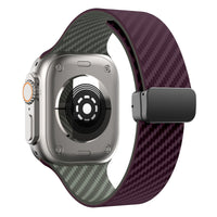 Apple Watch Silicone Strap - Magnetic Buckle, Durable Design