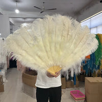 90CM Ostrich Feather Fans