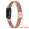 rose gold / For Fitbit Luxe