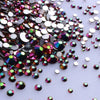 1440PCS SS3-SS20 Mix Size Non-Hotfix Glass FlatBack Rhinestones