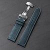 Polar Leather Watch Band For Smartwatch Genuine Calfskin Butterfly Clasp