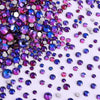1440PCS SS3-SS20 Mix Size Non-Hotfix Glass FlatBack Rhinestones