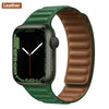 Apple Watch Leather Band - Premium Magnetic Loop Strap