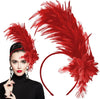 Ostrich Feather Fascinator Headband