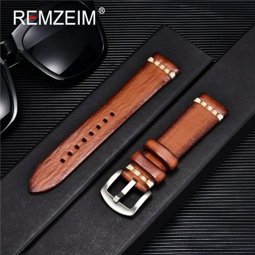 Ticwatch Leather Band - Premium, Elegant, Classic Design