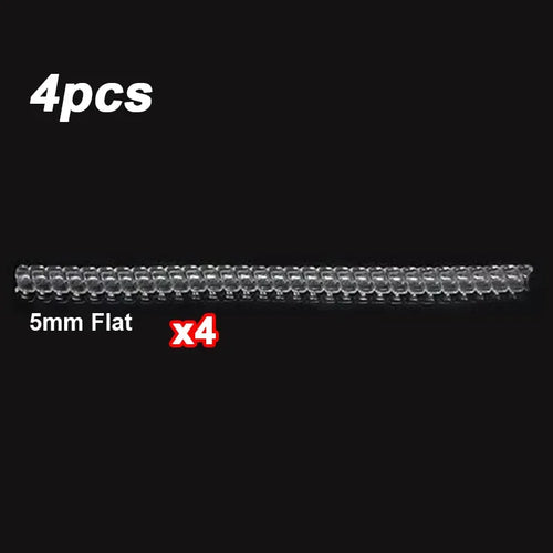 8pcs/Set Ring Size Reducer Tools Spiral Spring Based Rings Adjust Invisible Transparent Tightener Resizing Tool Jewelry Guard