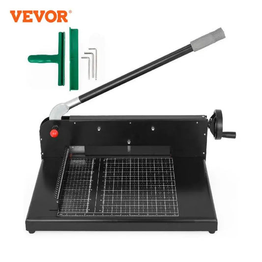 VEVOR 12 Inch A4 Manual Paper Cutter Guillotine Trimmer Heavy Duty 300 Sheets Shredder for Factory School Office Accessories